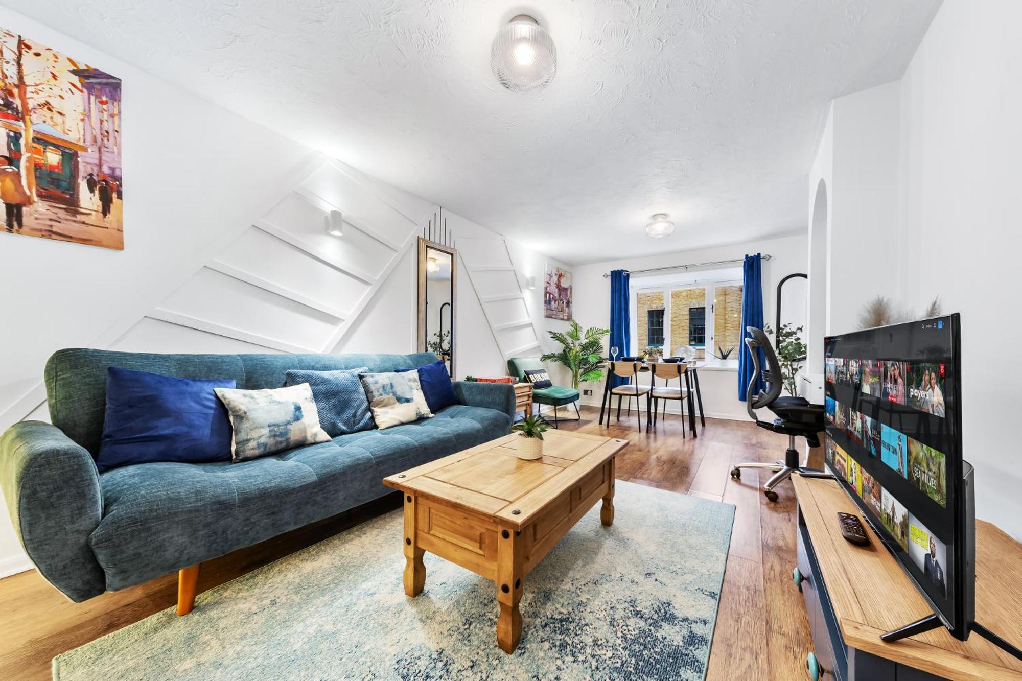 Quirky Canary 2Bed, Free Parking, Smart Tv & Games Londyn Zewnętrze zdjęcie